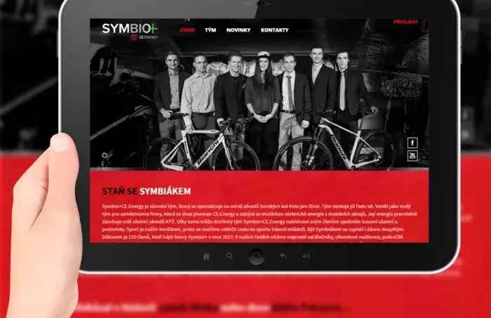 Unikátní řešení pro cyklistický tým