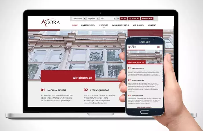 Developerský projekt Agora Immobilien