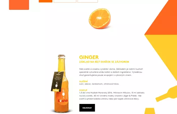 Na svařák.cz, produktová stránka pro Vinograf