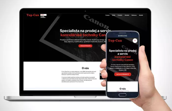 Top-Can, specialista na prodej a servis kancelářské techniky Canon
