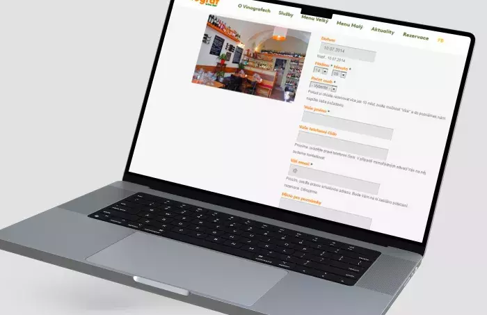 Prezentační web Vinograf.cz